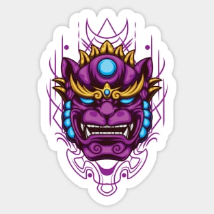 Komainu (狛犬) 04 Sticker